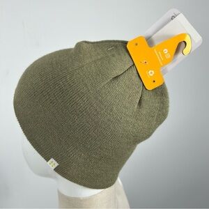 NWT Hot paws Olive Green Kids Beanie OS